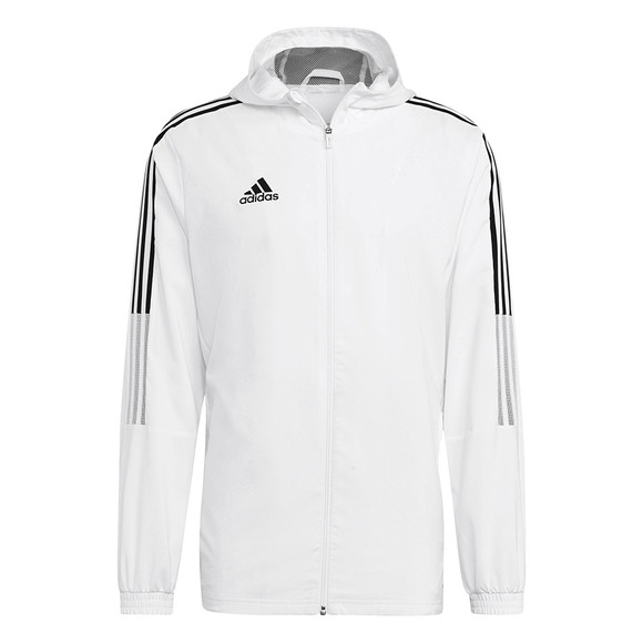 Bluza męska adidas Tiro 21 Windbreaker biała GP4966