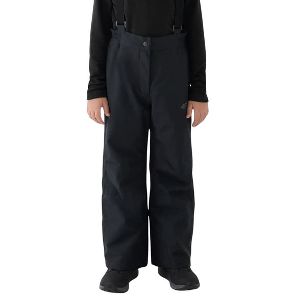 Spodnie narciarskie dla chłopca 4F FNK M0949 głęboka czerń 4FJWAW25TFTRM0949 20S