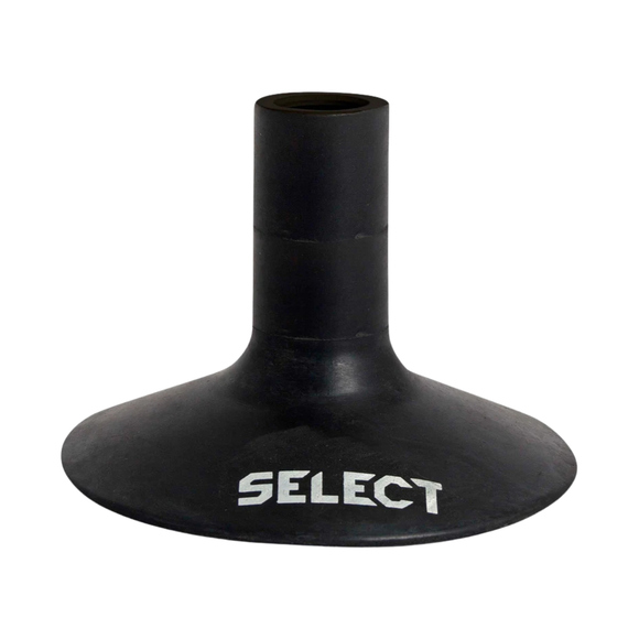 Podstawa gumowa do tyczki Select czarna 800005