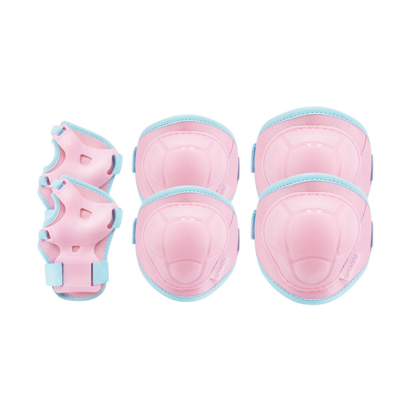 Ochraniacze do łyżworolek Spokey Buffer różowe 946534-946535-946536