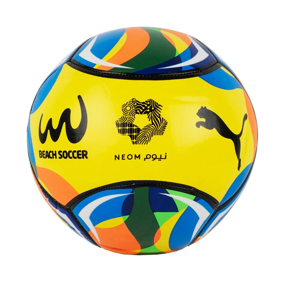 Piłka nożna plażowa Puma MS Blazing żółta 84584 01