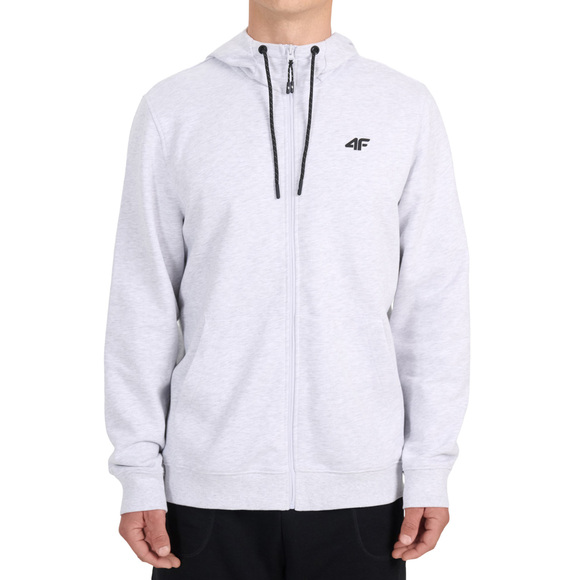 Bluza męska 4F M2550 chłodny jasny szary melanż 4FWMM00TSWSM2550 27M