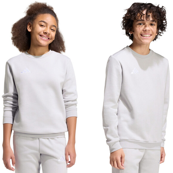 Bluza dla dzieci adidas Entrada 26 Sweat Top szara JZ6551