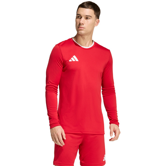 Koszulka męska adidas Entrada 26 Long Sleeve Jersey czerwona KF5847