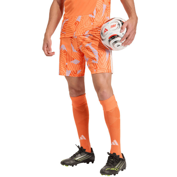 Spodenki męskie adidas Tiro 26 Competition Goalkeeper pomarańczowe KC5345
