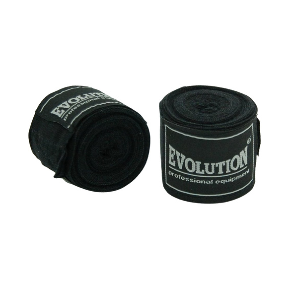 Bandaż bokserski Evolution Junior SB-325BL czarny