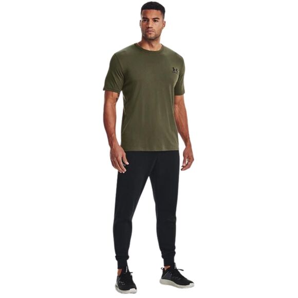 Koszulka męska Under Armour Sportstyle Left Chest SS khaki 1326799 390