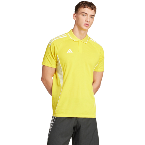 Koszulka męska adidas Tiro 25 Competition Polo żółta JY1896