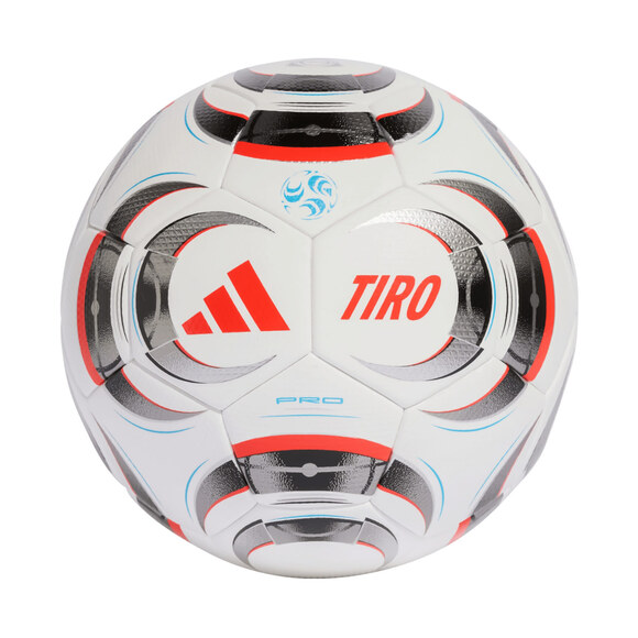 Piłka nożna adidas Tiro Pro biało-szara JW1533
