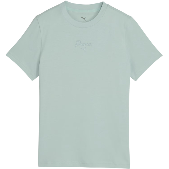 Koszulka dla dzieci Puma Ess Script Tee miętowa 692542 29