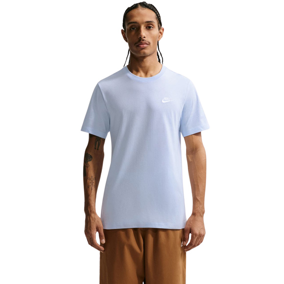 Koszulka męska Nike Club Tee błękitna AR4997 408