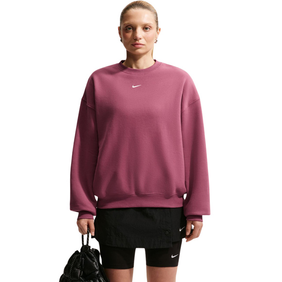 Bluza damska Nike Studio Fleece różowa IM8082 654