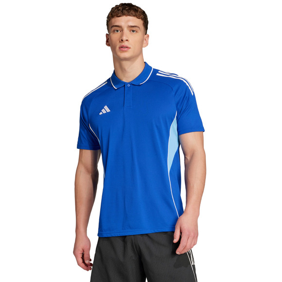 Koszulka męska adidas Tiro 25 Competition Polo niebieska JY1803