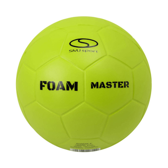Piłka piankowa Smj Foam Master zielona UM126-G2 