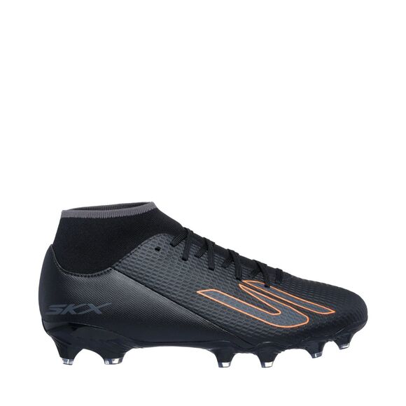 Buty piłkarskie Skechers Gold FG SKX_2 czarno-pomarańczowe 252118 BKOR