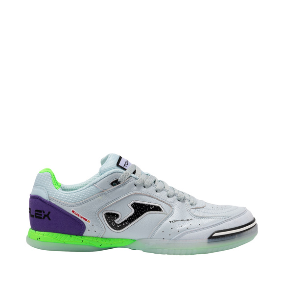 Buty piłkarskie Joma Top Flex 2505 Indoor biało-fioletowe TOPW2505IN
