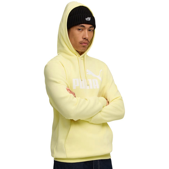 Bluza męska Puma ESS No.1 Logo Hoodie FL żółta 682571 35