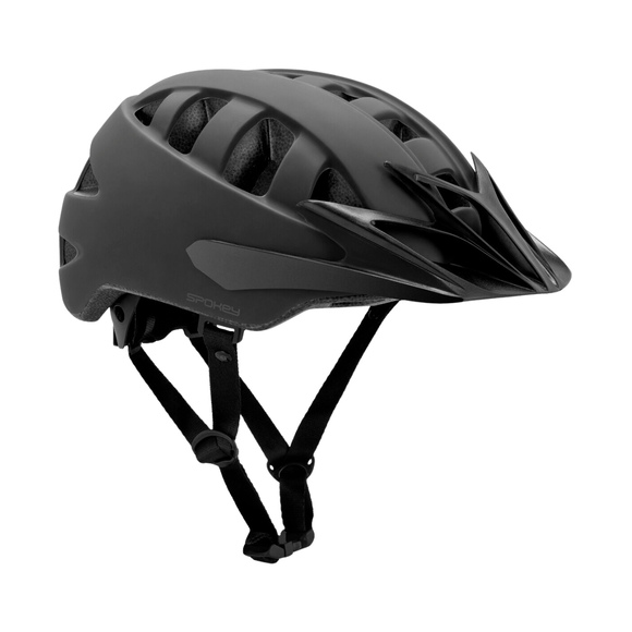 Kask rowerowy Spokey Speed 58-61 cm czarny 944753