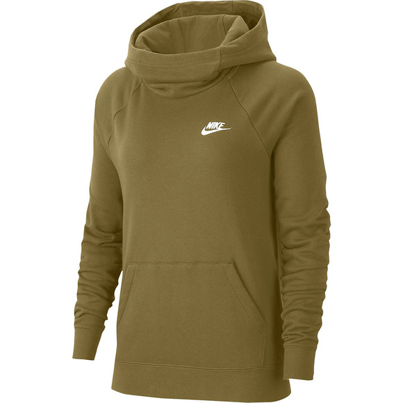 Bluza damska Nike Essentials Fnl Po Flc zielona BV4116 368