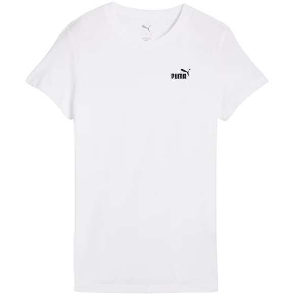 Koszulka damska Puma ESS Small No.1 Logo Tee biała 682372 02