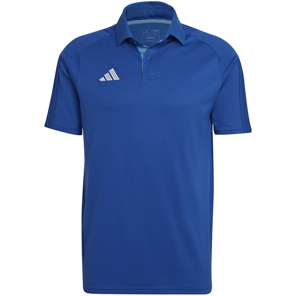 Koszulka męska adidas Tiro 23 Competition Polo niebieska HU1342