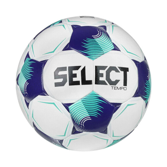 Piłka nożna Select Tempo v26 FIFA Basic biało-fioletowo-zielona 110055