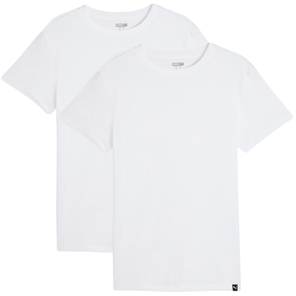 Koszulka męska Puma Everyday Crew Neck Tee 2 szt. biała 947245 02