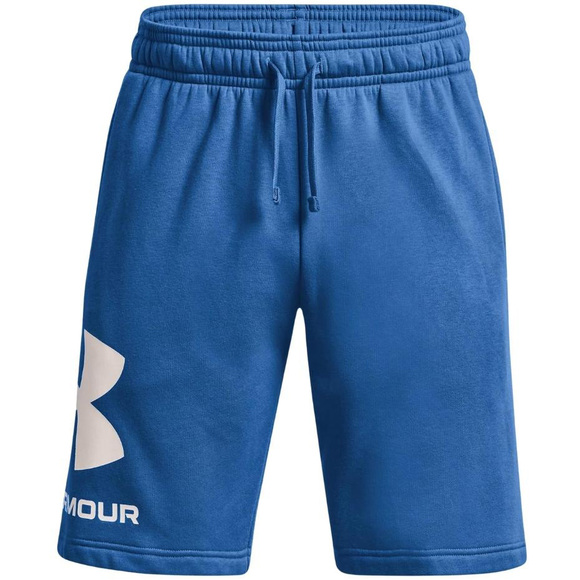 Spodenki męskie Under Armour Rival FLC Big Logo Shorts niebieskie 1357118 474