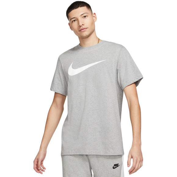 Koszulka męska Nike Sportswear Swoosh Tee Icon szara DC5094 063