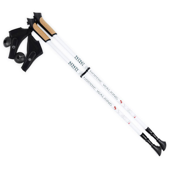 Kijki Nordic Walking Long Life Lite SMJ białe