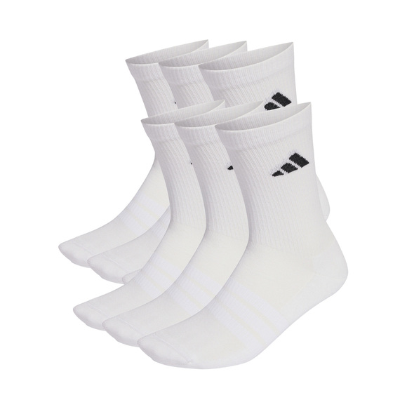 Skarpety adidas Cushioned Crew Essentials 6p białe KE5498