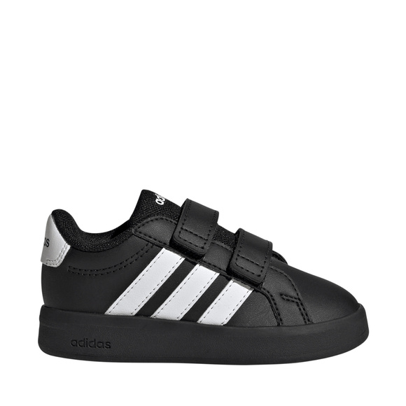 Buty dla dzieci adidas Grand Court 3.0 czarne KJ4371