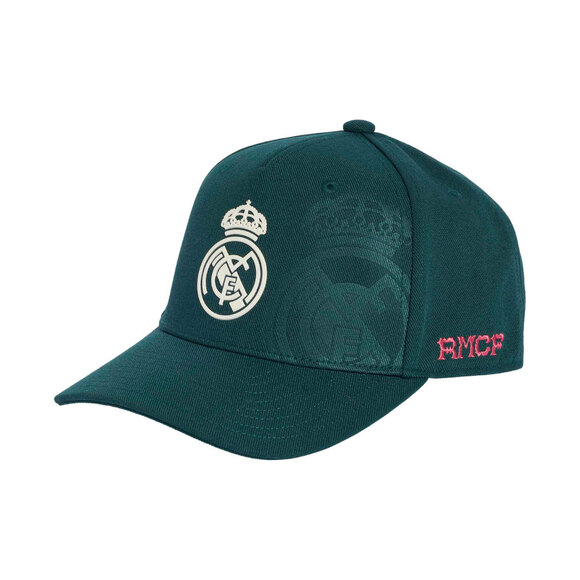 Czapka z daszkiem adidas Real Madrid RMCF Away Snap Back zielona KS8120