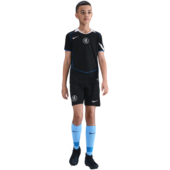 Koszulka dla dzieci Nike Chelsea FC 2025/26 Stadium Third czarna HM4123 011