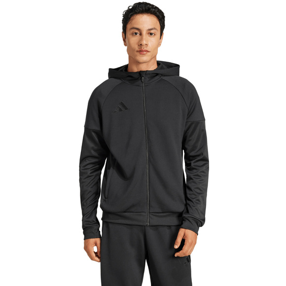 Bluza męska adidas Tiro 25 Full-Zip czarna JD9078