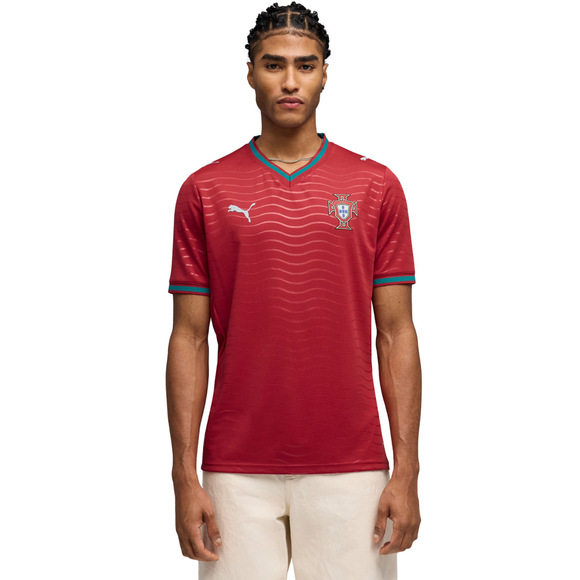 Koszulka męska Puma FPF Portugal Home Jersey Replica Club czerwona 783278 01