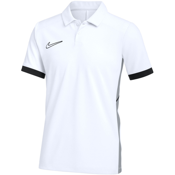 Koszulka dla dzieci Nike Dri-Fit Academy Polo biała FZ9763 100