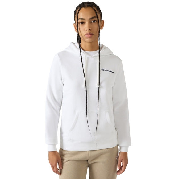 Bluza damska Champion Hoodie Sweatshirt biała 118404 WW001