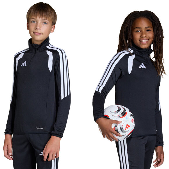 Bluza dla dzieci adidas Tiro 26 League Training Top czarno-biała JY7161