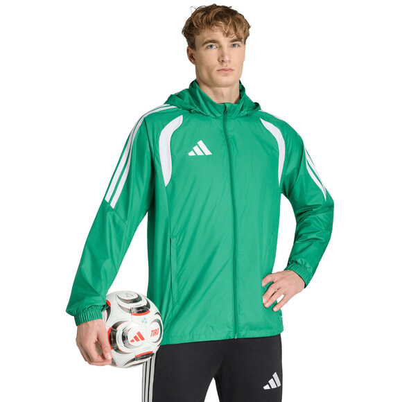 Kurtka męska adidas Tiro 26 League Windbreaker zielona JY9729