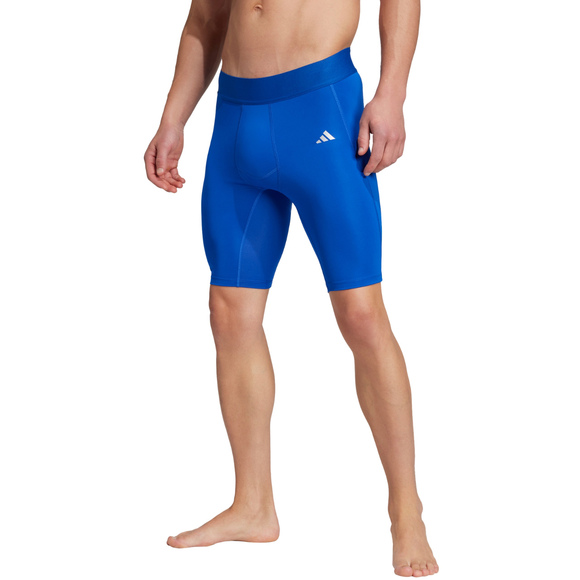 Spodenki męskie adidas Techfit Tight niebieskie JN7400