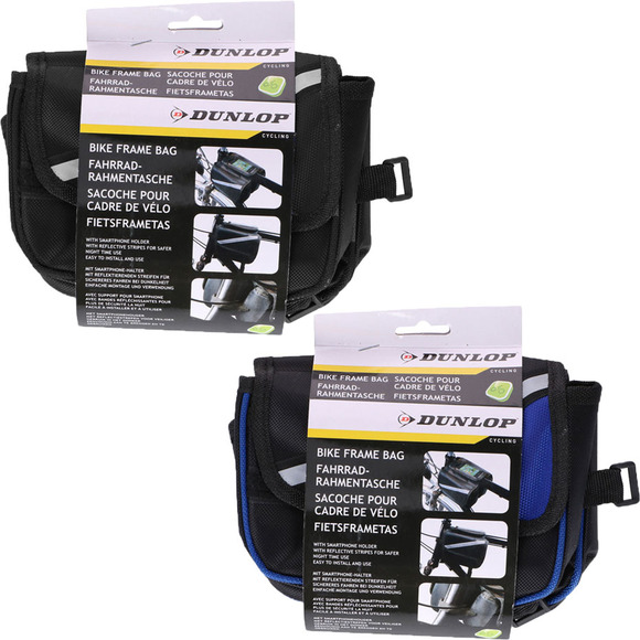 Sakwa rowerowa Dunlop Bike Frame Bag 2ass 027395