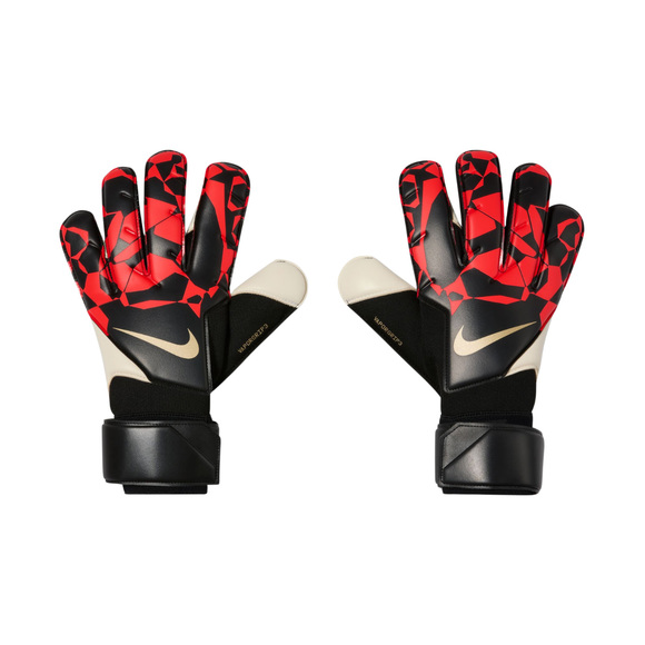 Rękawice bramkarskie Nike Vapor Grip3 czarno-czerwone HQ0304 010
