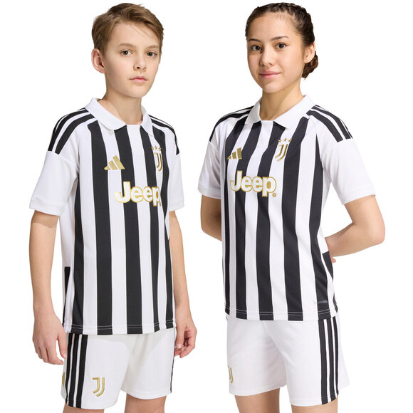 Koszulka dla dzieci adidas Juventus 26/27 biało-czarna KB8836