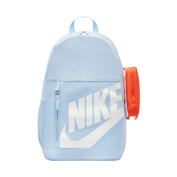 Plecak Nike Elemental błękitny + piórnik pomarańczowy HJ4186 407