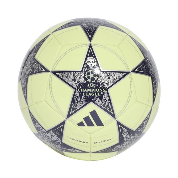 Piłka nożna adidas UCL Club Real Madryt żółto-szara JN7307