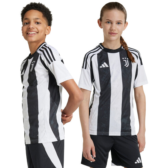 Koszulka dla dzieci adidas Juventus 24/25 Home biało-czarna IT3552