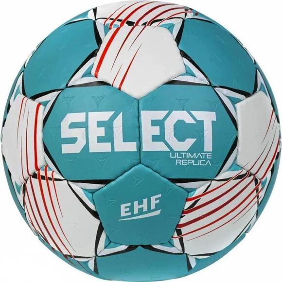 Piłka ręczna Select Ultimate Replica EHF 22 błękitno-biała 11991