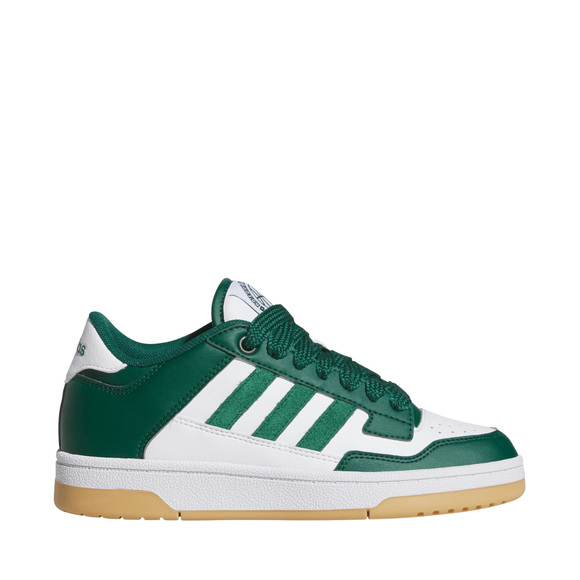 Buty dla dzieci adidas Rapid Court Low zielono-białe JR1019