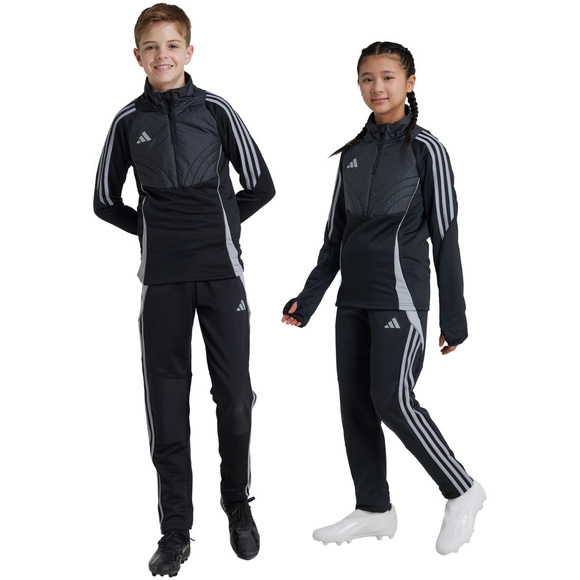 Spodnie dla dzieci adidas Tiro 24 Winterized czarne IM9975 